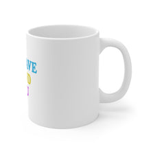 DistinctInk Glossy White Coffee / Tea Mug - Be Brave Be Kind Be You
