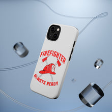 DistinctInk ToughCase for Apple iPhone, Compatible with MagSafe Charging - Firefighter - Always Ready