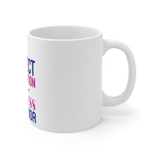 DistinctInk Glossy White Coffee / Tea Mug - Perfect Combination of Princess & Warrior