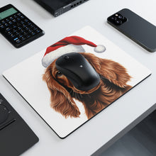 DistinctInk Mouse Pad - 1/4" Foam Rubber - Irish Setter Puppy Drawing