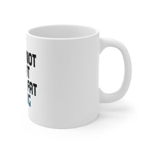 DistinctInk Glossy White Coffee / Tea Mug - That's Not Sweat It's My Fat Crying