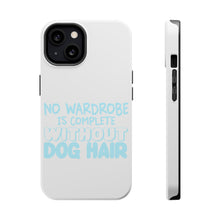 DistinctInk ToughCase for Apple iPhone, Compatible with MagSafe Charging - No Wardrobe is Complete Without Dog Hair