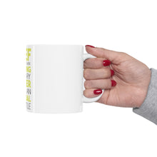 DistinctInk Glossy White Coffee / Tea Mug - Chef Amazing Culinary Master