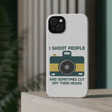 DistinctInk ToughCase for Apple iPhone, Compatible with MagSafe Charging - I Shoot People - Photography
