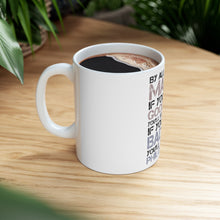 DistinctInk Glossy White Coffee / Tea Mug - Marry - Good Wife Become Happy