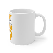 DistinctInk Glossy White Coffee / Tea Mug - You Only Lick Once - Lick the Bowl - Baking