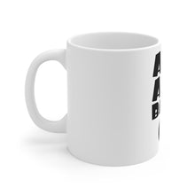 DistinctInk Glossy White Coffee / Tea Mug - Ace Ace Baby Tennis