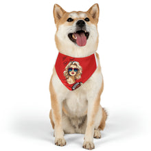DistinctInk Adjustable Pet Banana Collar with What Time Is Taylor's Game? design