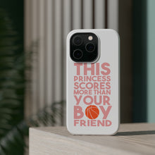 DistinctInk ToughCase for Apple iPhone, Compatible with MagSafe Charging - This Princes Scores More Than Your Boyfriend
