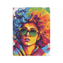 DistinctInk Garden & House Banner Flag with A World of Words Design for LGBTQ+ Pride