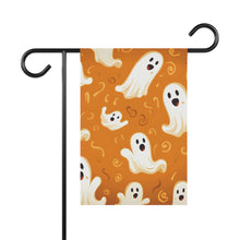 DistinctInk Garden & House Banner / Flag with Ghost Skeleton Pumpkin Pattern Design for Halloween