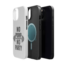 DistinctInk ToughCase for Apple iPhone, Compatible with MagSafe Charging - No Pump No Party Weights