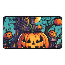 DistinctInk Desk Mat with Trick or Treat Parade Design for Halloween