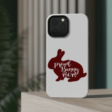 DistinctInk ToughCase for Apple iPhone, Compatible with MagSafe Charging - Proud Bunny Mom - Rabbit