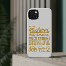 DistinctInk ToughCase for Apple iPhone, Compatible with MagSafe Charging - Auto Mechanic Multi Tasking Ninja