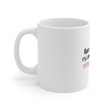 DistinctInk Glossy White Coffee / Tea Mug - Rain or Shine I'll Always Be Here. Pinky Promise