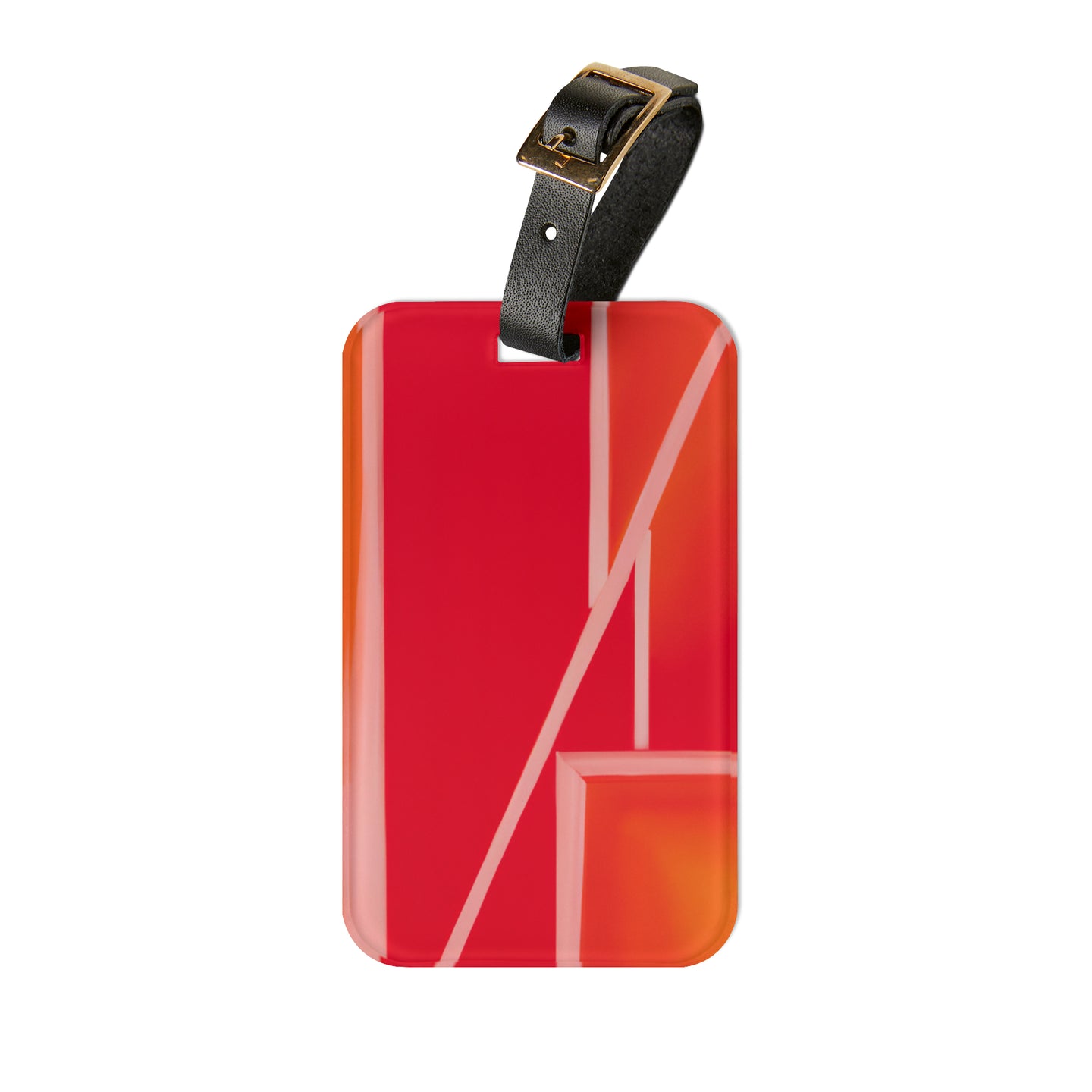 Miya Hudson-Clarke - Mid-Century Modern Design Printed on a Custom Luggage Tag