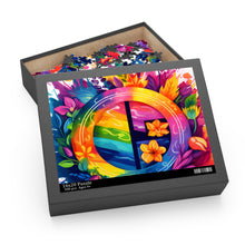 DistinctInk Jigsaw Puzzle with The Road to Fulfillment Design for LGBTQ+ Pride