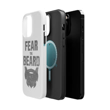 DistinctInk ToughCase for Apple iPhone, Compatible with MagSafe Charging - Fear the Beard
