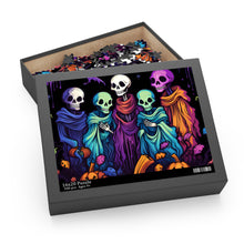 DistinctInk Jigsaw Puzzle with "Mindful Connections" Design for Halloween  LGBTQ+ Pride