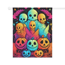 DistinctInk Garden & House Banner Flag with The Joy of Connecting Design for Halloween  LGBTQ+ Pride