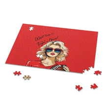 DistinctInk Jigsaw Puzzle with What Time Is Taylor's Game? design