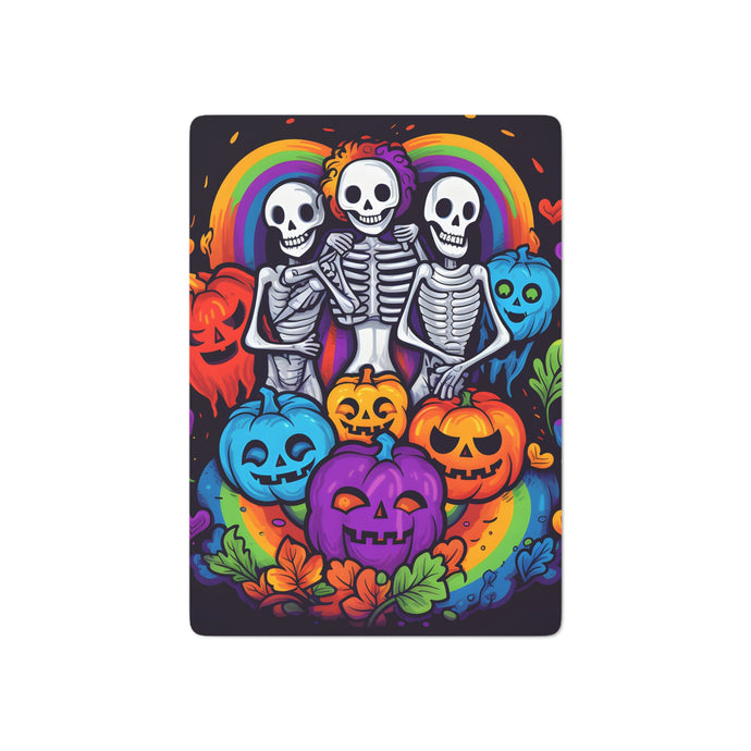 DistinctInk Playing Poker Cards with Exploring Inner Knowledge Design for Halloween LGBTQ+ Pride