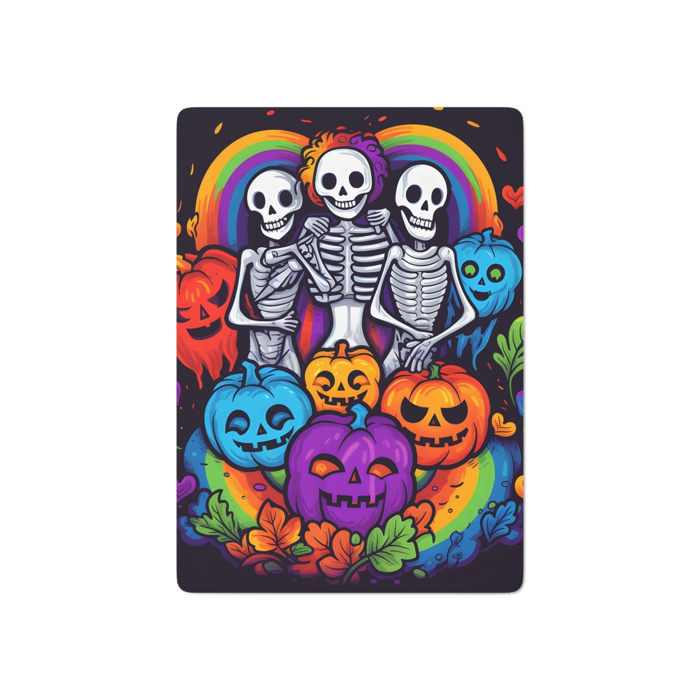 DistinctInk Playing Poker Cards with Exploring Inner Knowledge Design for Halloween LGBTQ+ Pride