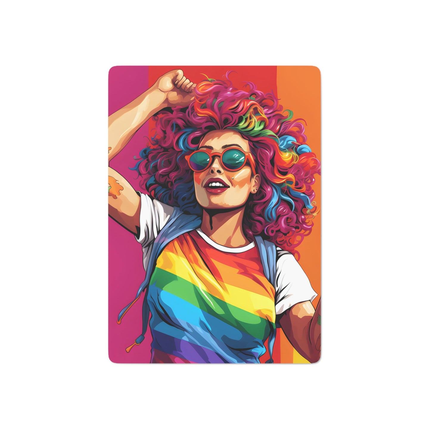 DistinctInk Playing Poker Cards with Leading a New Path Design for LGBTQ+ Pride