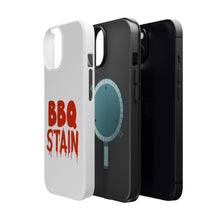 DistinctInk ToughCase for Apple iPhone, Compatible with MagSafe Charging - BBQ Stain Barbecue