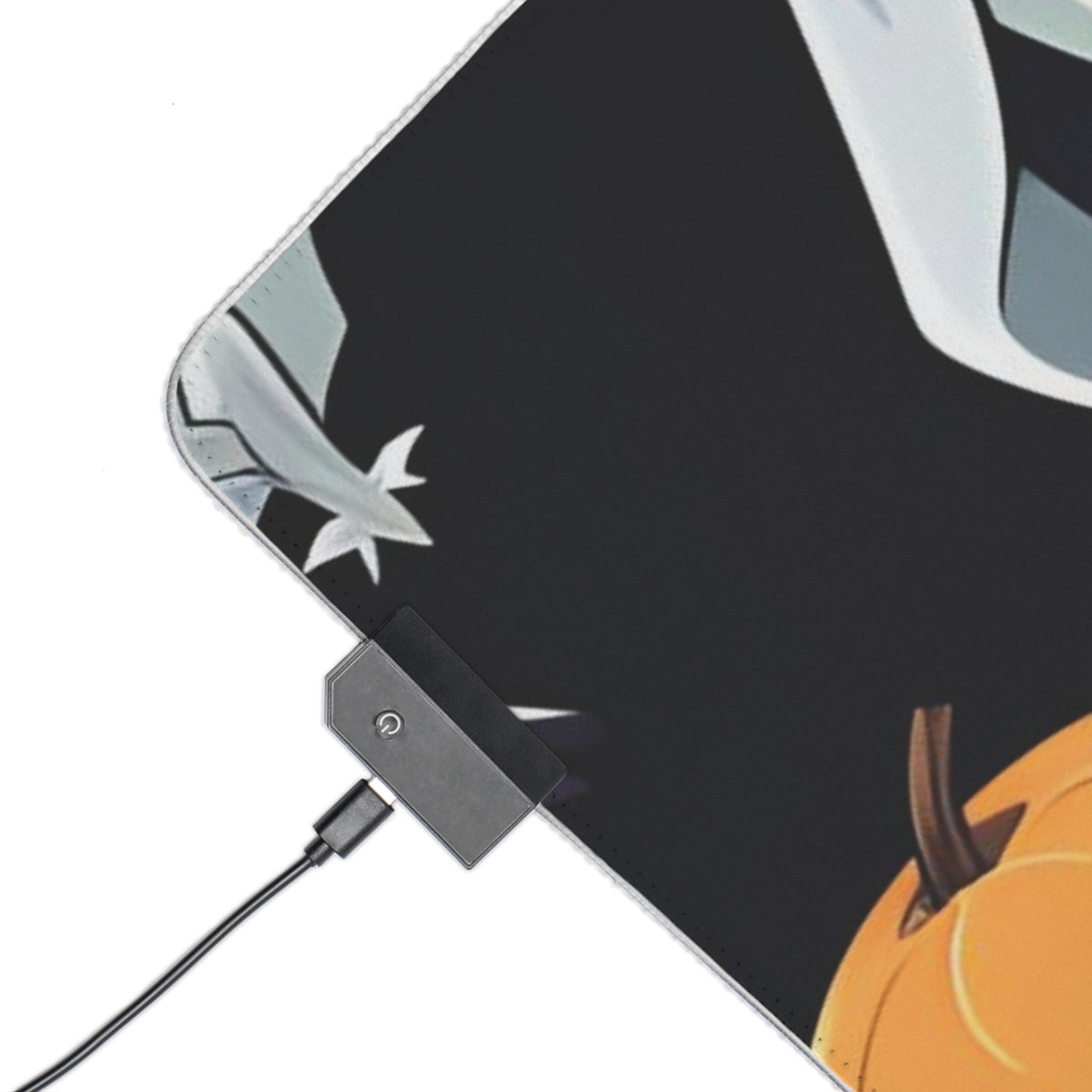 LED Gaming Mouse Pad with Skeleton Ghost and Pumpkin Design for Halloween, view 6