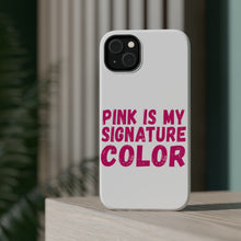 DistinctInk ToughCase for Apple iPhone, Compatible with MagSafe Charging - Pink is My Signature Color