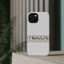 DistinctInk ToughCase for Apple iPhone, Compatible with MagSafe Charging - Chocolate The Most Essential Element