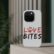 DistinctInk ToughCase for Apple iPhone, Compatible with MagSafe Charging - Love Bits - Dog Paw