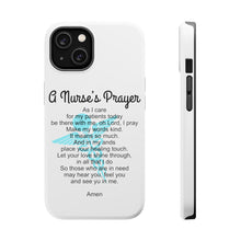 DistinctInk ToughCase for Apple iPhone, Compatible with MagSafe Charging - A Nurse's Prayer