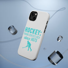 DistinctInk ToughCase for Apple iPhone, Compatible with MagSafe Charging - Hockey Making Dentists Rich Since 1875