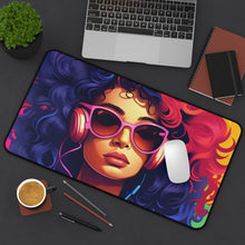 DistinctInk Desk Mat with Living a Full Life Design for LGBTQ+ Pride
