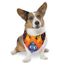 DistinctInk Adjustable Pet Banana Collar with Finding Your Purpose in Life Design for Halloween LGBTQ+ Pride