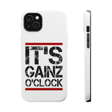 DistinctInk ToughCase for Apple iPhone, Compatible with MagSafe Charging - It's Gainz O'Clock Working Out
