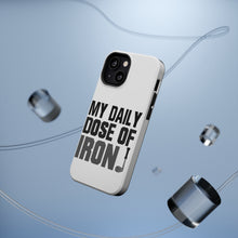 DistinctInk ToughCase for Apple iPhone, Compatible with MagSafe Charging - My Daily Dose of Iron Golf