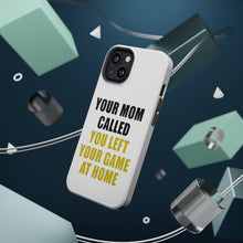 DistinctInk ToughCase for Apple iPhone, Compatible with MagSafe Charging - Your Mom Called You Left Your Game at Home