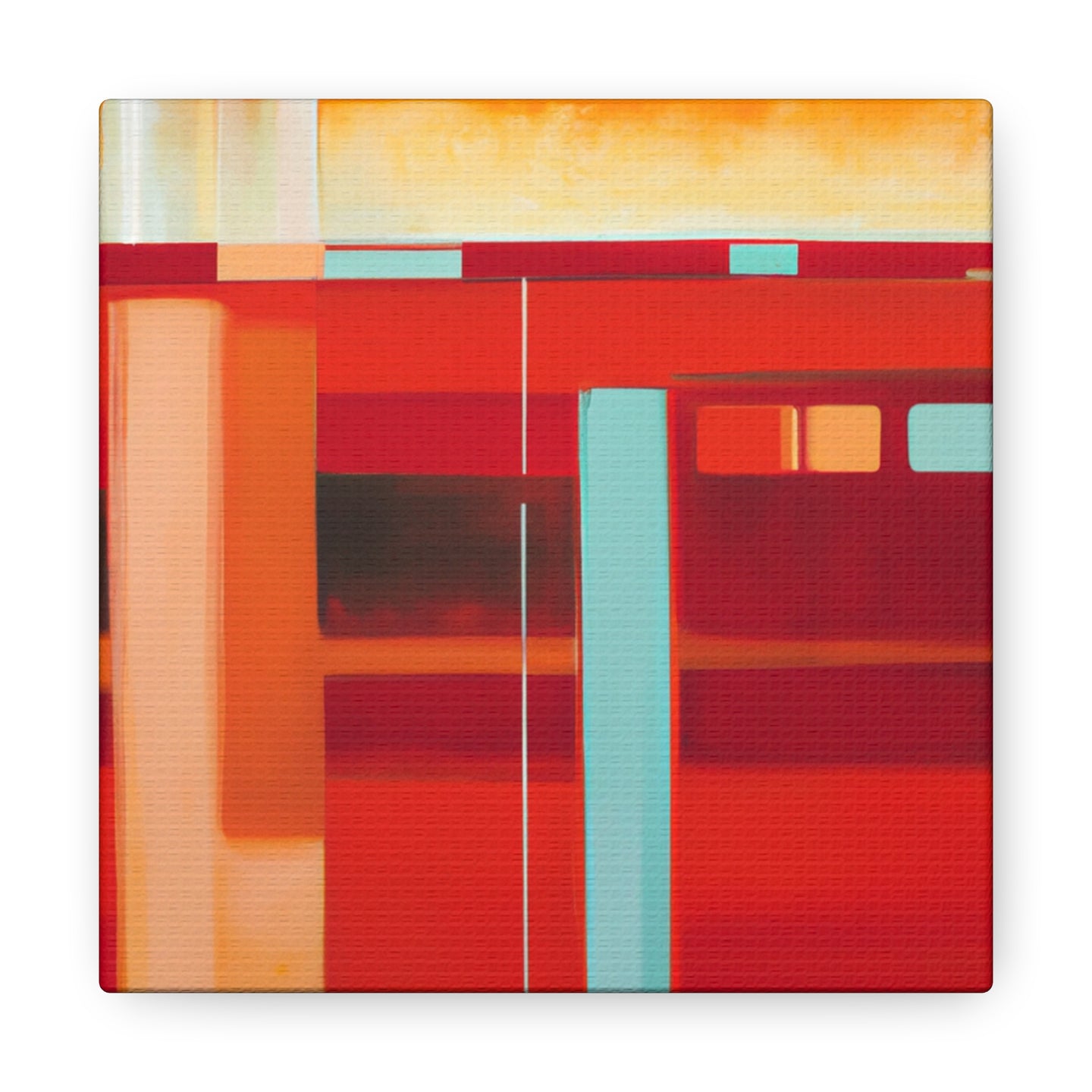Gloria Newellson - Mid-Century Modern Canvas Wall Art Decor