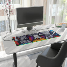DistinctInk LED Gaming Mouse Pad with Exploring Inner Knowledge Design for Halloween  LGBTQ+ Pride
