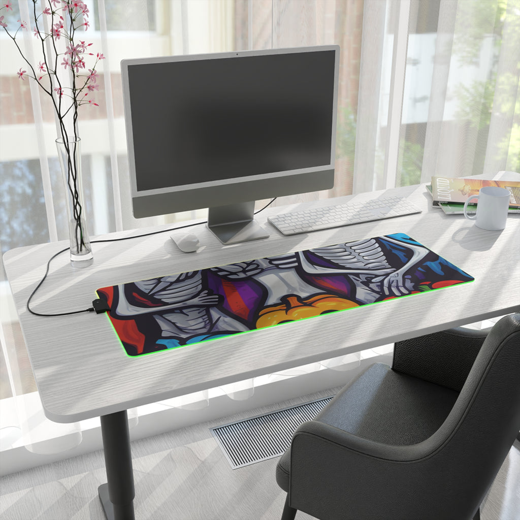 LED Gaming Mouse Pad with Exploring Inner Knowledge Design for Halloween LGBTQ+ Pride, view 44