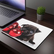 DistinctInk Mouse Pad - 1/4" Foam Rubber - Affenpinscher Puppy