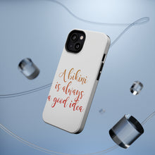 DistinctInk ToughCase for Apple iPhone, Compatible with MagSafe Charging - A Bikini is Always a Good Idea