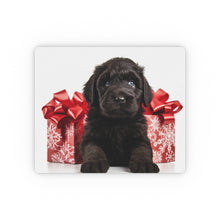 DistinctInk Mouse Pad - 1/4" Foam Rubber - Black Russian Terrier Puppy