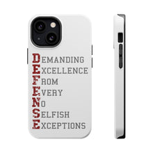 DistinctInk ToughCase for Apple iPhone, Compatible with MagSafe Charging - DEFENSE Demanding Excellence