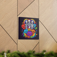 DistinctInk Canvas Wall Art with Exploring Inner Knowledge for Halloween LGBTQ+ Pride