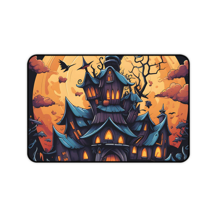 DistinctInk Desk Mat with Spooky Sweet Treats Design for Halloween